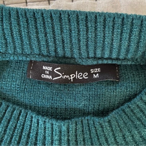 Simplee balloon sleeve sweater. - Picture 3 of 6